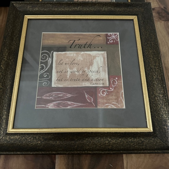 Inspirational wall art from BB&B - 3 picture set NWT - Picture 5 of 13